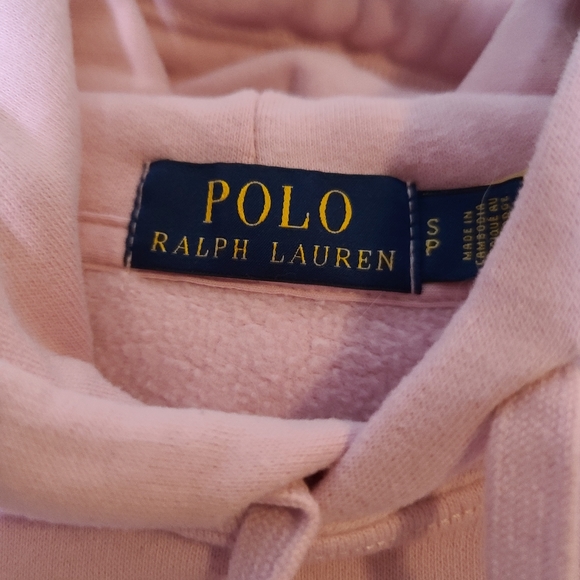 Polo Ralph Lauren Pink Hoodie - Picture 1 of 6
